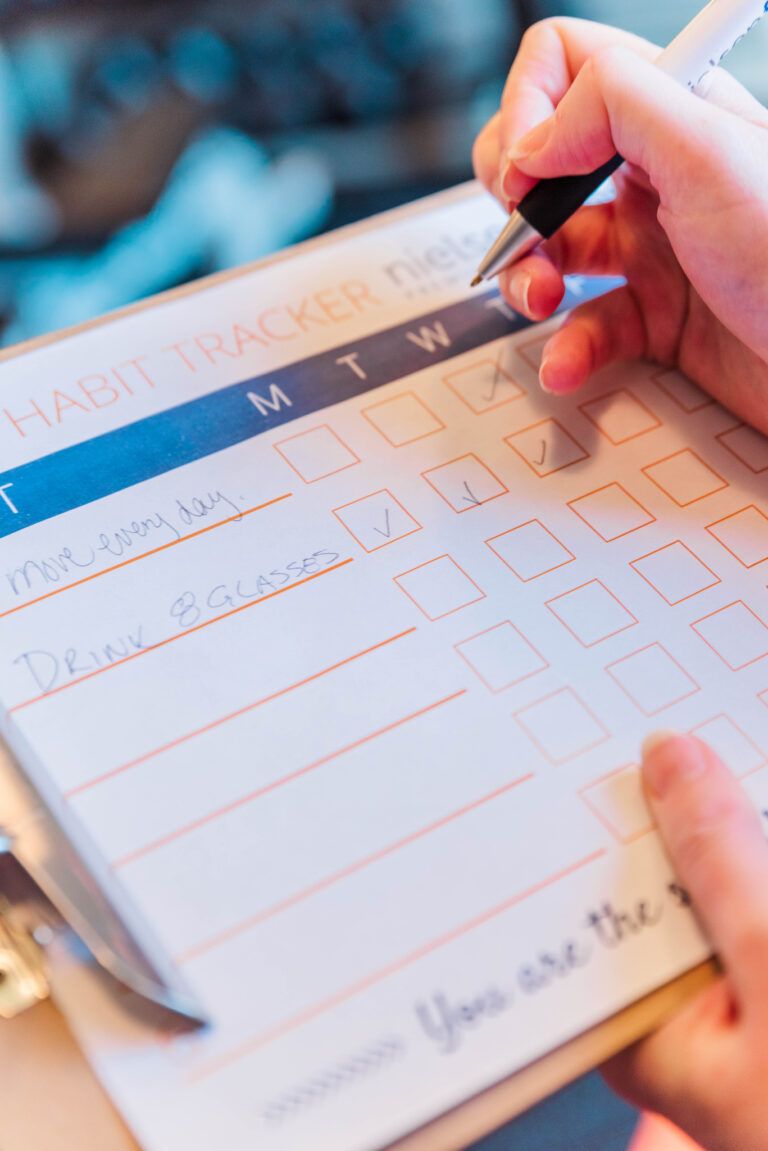 Tracking your fitness habits