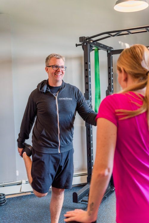 Nielsen Fitness personal trainer.